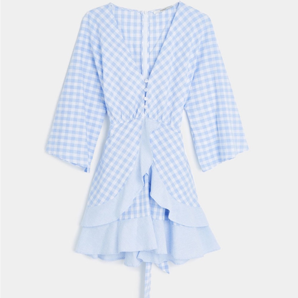 Uterqüe gingham dress